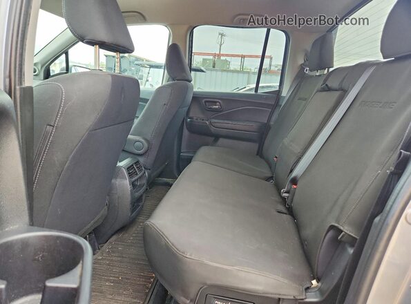 5FPYK2F29KB006117 2019 HONDA RIDGELINE Gray უკანა სავარძლების ხედი