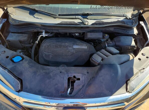 5FPYK2F65HB010502 2017 HONDA RIDGELINE Gray ძრავის განყოფილების ხედი