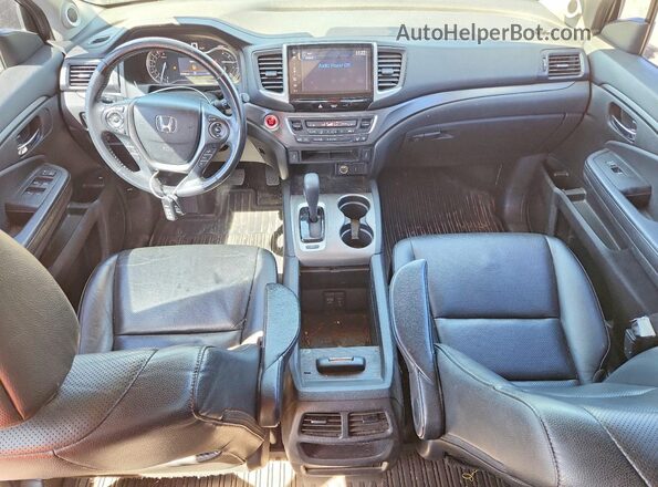 5FPYK2F65HB010502 2017 HONDA RIDGELINE Gray წინა პანელის ხედი