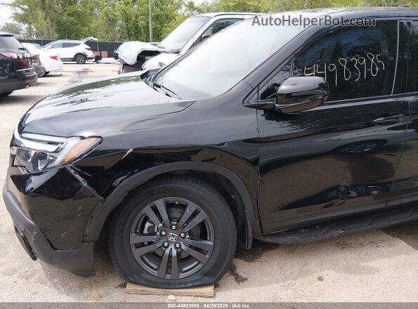 5FPYK3F13KB036632 2019 HONDA RIDGELINE Black წინა ხედი