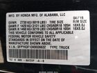 2019 Honda Ridgeline Sport Black vin: 5FPYK3F13KB036632