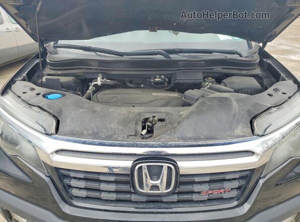 5FPYK3F14HB023932 2017 HONDA RIDGELINE Black Widok wnętrza z tyłu