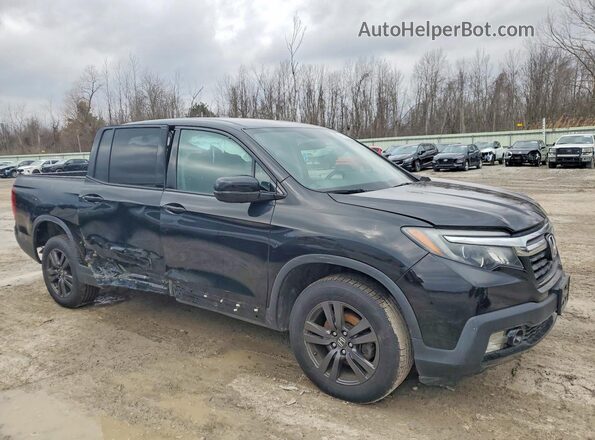 5FPYK3F14HB023932 2017 HONDA RIDGELINE Black Przód prawy