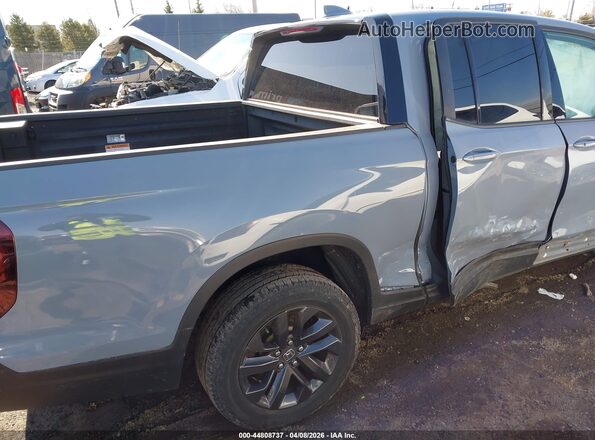 5FPYK3F14PB040678 2023 HONDA RIDGELINE Gray წინა ხედი
