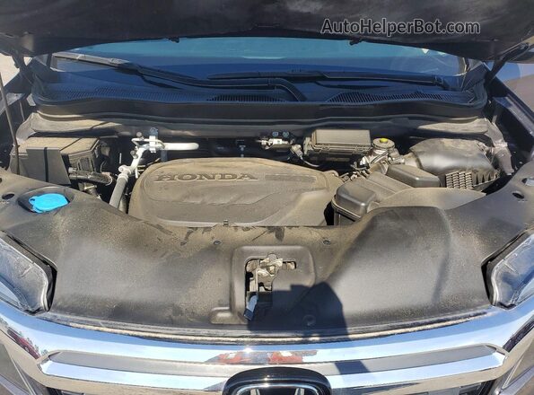 5FPYK3F16LB031636 2020 HONDA RIDGELINE Серый Вид задней части салона