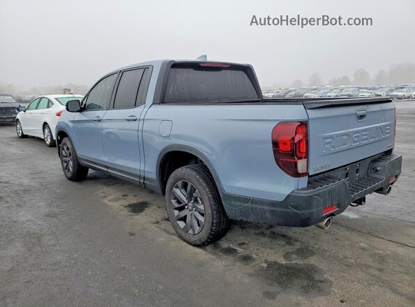 5FPYK3F16SB015063 2025 HONDA RIDGELINE Синий Задняя левая четверть