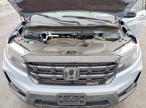 5FPYK3F16SB015063 2025 HONDA RIDGELINE Синий Вид задней части салона