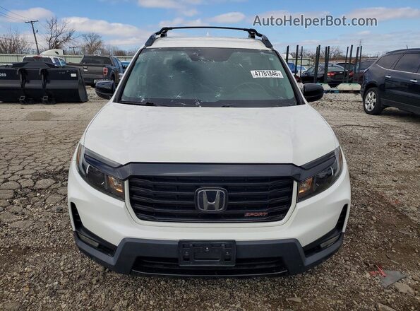 5FPYK3F17MB002583 2021 HONDA RIDGELINE Белый Вид спереди