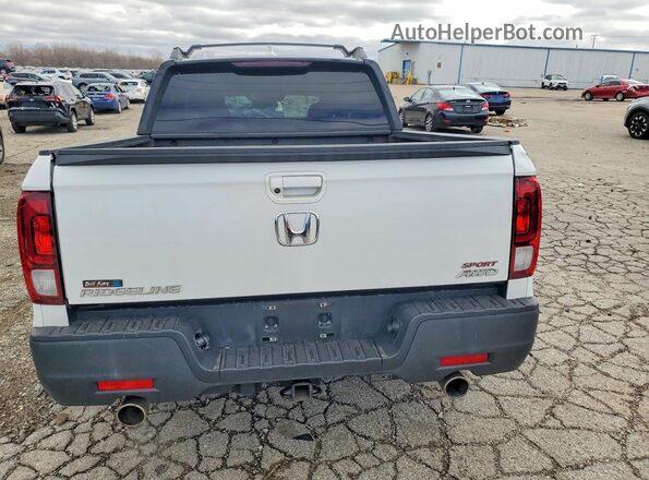 5FPYK3F17MB002583 2021 HONDA RIDGELINE Белый Вид сзади