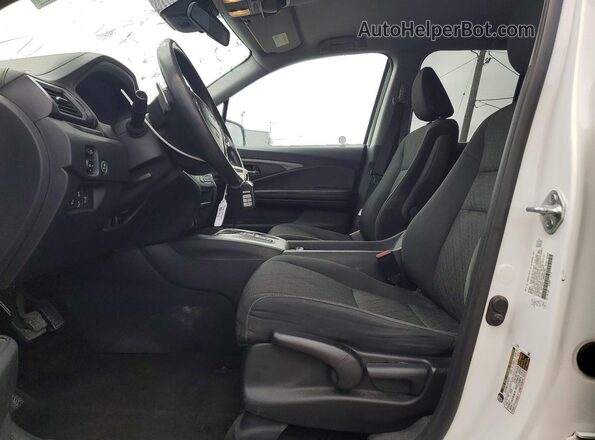 5FPYK3F17MB002583 2021 HONDA RIDGELINE Белый Вид салона спереди