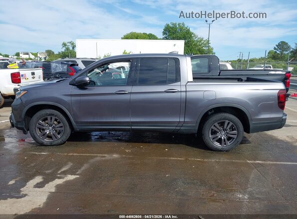 5FPYK3F19LB014555 2020 HONDA RIDGELINE Серый Вид задней части салона