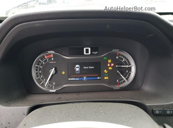 5FPYK3F1XPB048431 2023 HONDA RIDGELINE Синий Вид щитка приборов