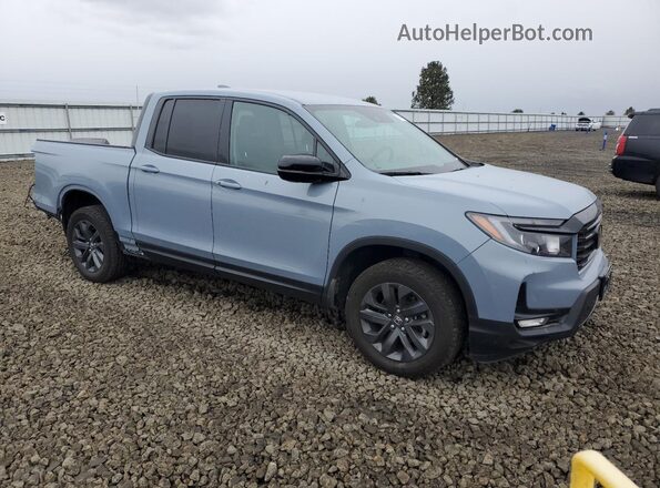 5FPYK3F1XPB048431 2023 HONDA RIDGELINE Синий Передняя правая четверть