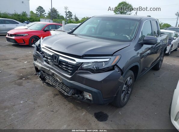 5FPYK3F50KB043704 2019 HONDA RIDGELINE Gray Front left