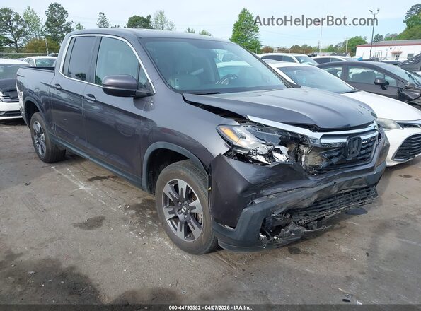 5FPYK3F50KB043704 2019 HONDA RIDGELINE Gray Front right