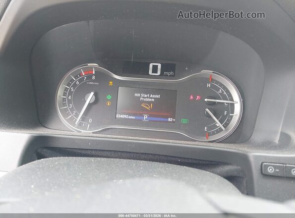 5FPYK3F53KB000796 2019 HONDA RIDGELINE Gray Vista de los asientos traseros
