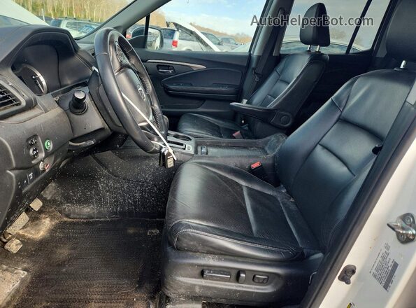 5FPYK3F53KB024709 2019 HONDA RIDGELINE Белый Вид салона спереди