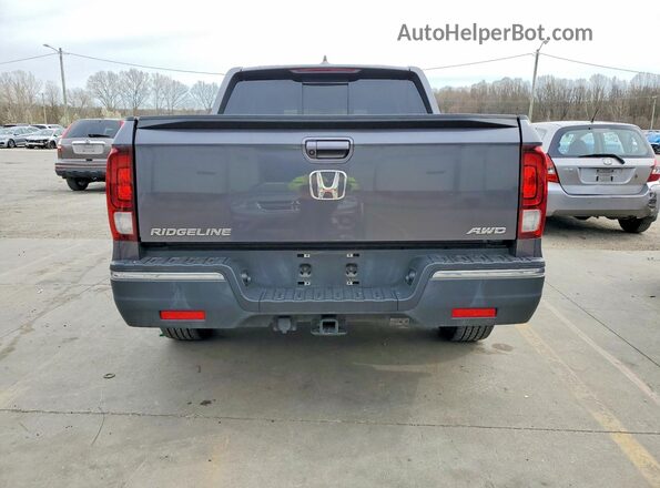 5FPYK3F53KB049075 2019 HONDA RIDGELINE Серый Вид сзади