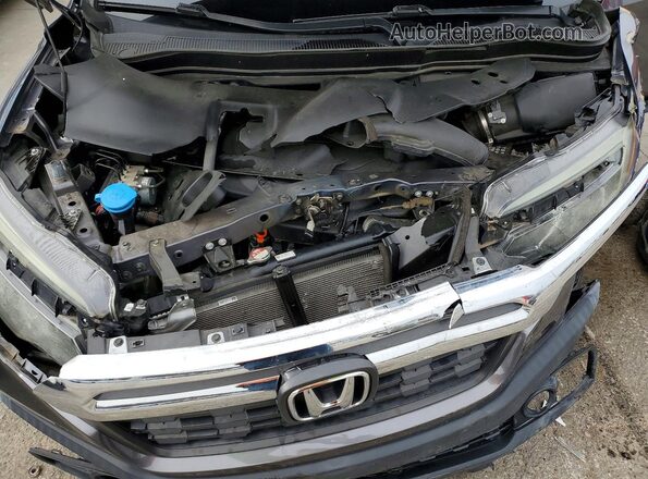 5FPYK3F53KB049075 2019 HONDA RIDGELINE Серый Вид задней части салона