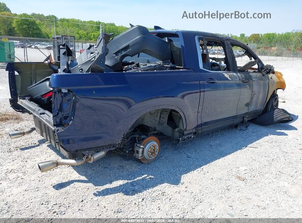 5FPYK3F54MB019165 2021 HONDA RIDGELINE Dark Blue Trasero derecho