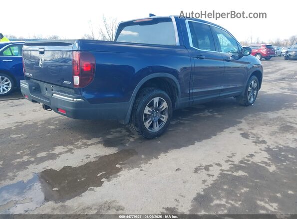 5FPYK3F55HB032898 2017 HONDA RIDGELINE Синий Задняя правая четверть