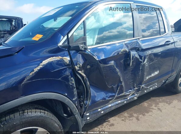 5FPYK3F55HB032898 2017 HONDA RIDGELINE Синий Вид спереди