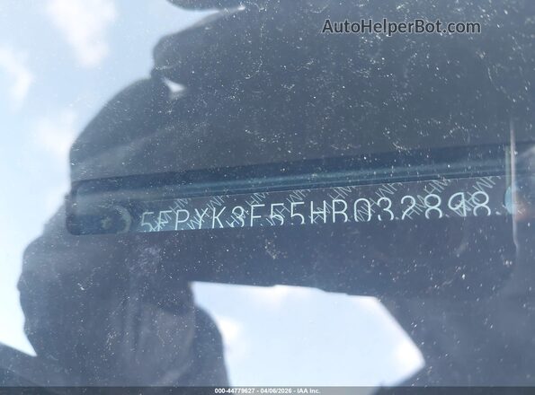 5FPYK3F55HB032898 2017 HONDA RIDGELINE Синий Вид подкапотного пространства