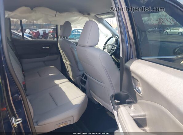 5FPYK3F55HB032898 2017 HONDA RIDGELINE Синий Вид наклейки с VIN-кодом