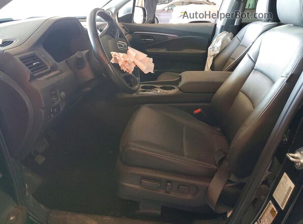 5FPYK3F55SB035615 2025 HONDA RIDGELINE Black წინა სალონის ხედი