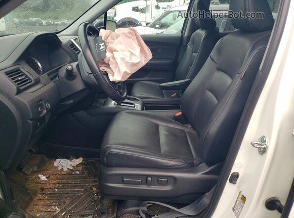 5FPYK3F60KB015314 2019 HONDA RIDGELINE White Vista interior delantera