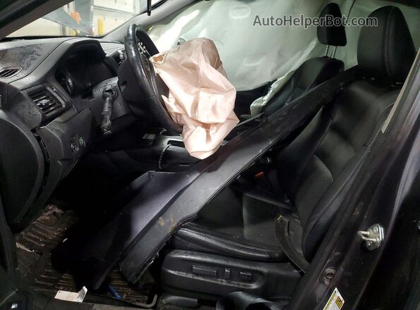 5FPYK3F63JB009179 2018 HONDA RIDGELINE Gray Widok wnętrza z przodu
