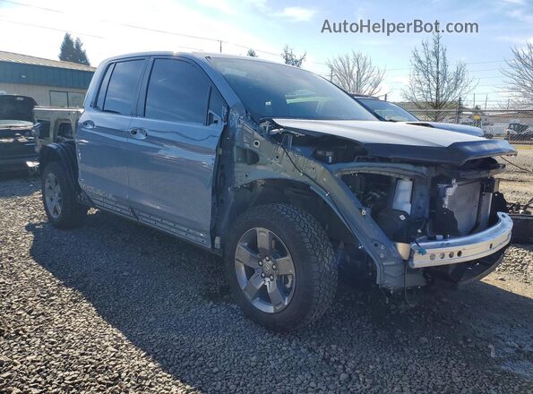 5FPYK3F64SB024887 2025 HONDA RIDGELINE Gray Przód prawy