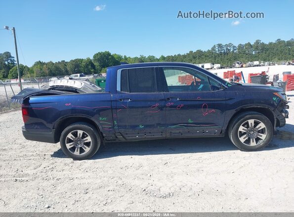 5FPYK3F71JB002224 2018 HONDA RIDGELINE Blue უკანა სალონის ხედი