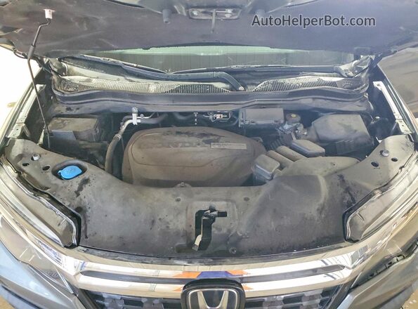 5FPYK3F71KB034592 2019 HONDA RIDGELINE Бирюзовый Вид задней части салона