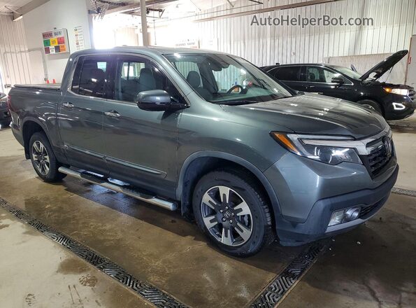 5FPYK3F71KB034592 2019 HONDA RIDGELINE Бирюзовый Передняя правая четверть