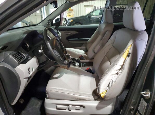 5FPYK3F71KB034592 2019 HONDA RIDGELINE Бирюзовый Вид салона спереди