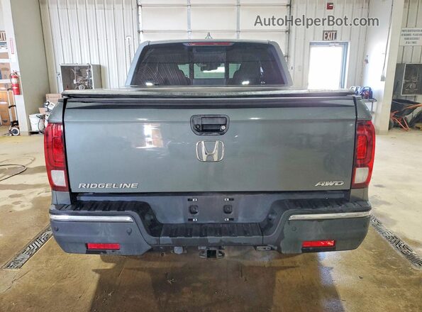 5FPYK3F71KB034592 2019 HONDA RIDGELINE Бирюзовый Вид сзади