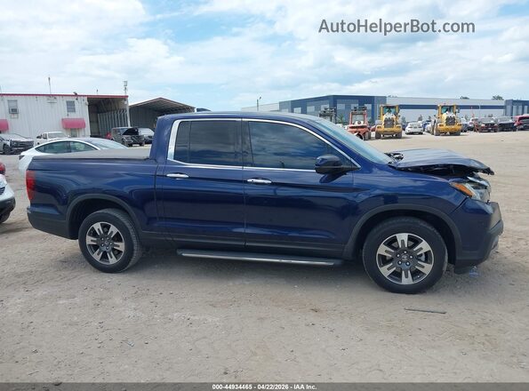 5FPYK3F71KB036455 2019 HONDA RIDGELINE Blue უკანა სალონის ხედი