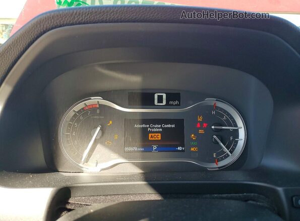 5FPYK3F71PB053280 2023 HONDA RIDGELINE Красный Вид щитка приборов