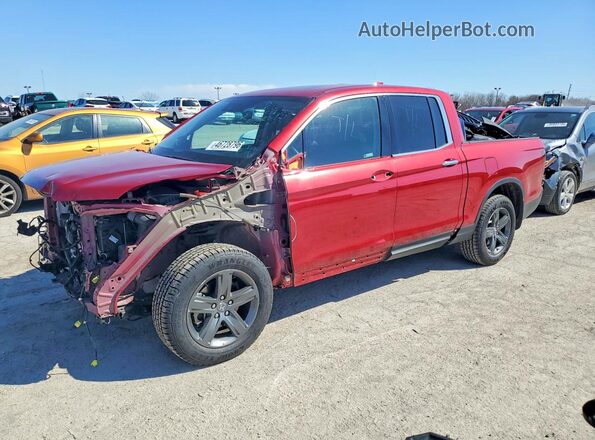5FPYK3F71PB053280 2023 HONDA RIDGELINE Красный Передняя левая четверть