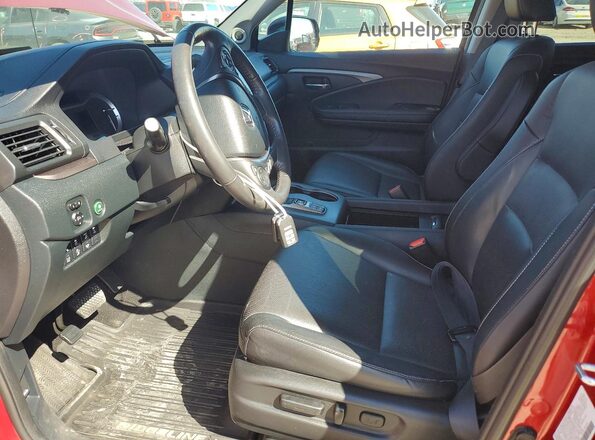 5FPYK3F71PB053280 2023 HONDA RIDGELINE Красный Вид салона спереди