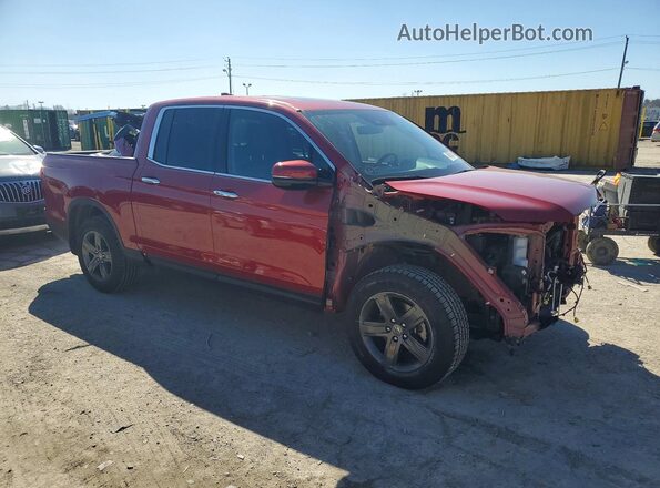 5FPYK3F71PB053280 2023 HONDA RIDGELINE Красный Передняя правая четверть