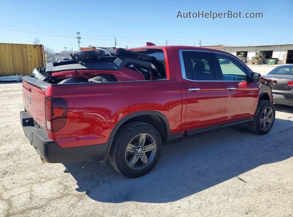 5FPYK3F71PB053280 2023 HONDA RIDGELINE Красный Задняя правая четверть