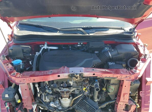 5FPYK3F71PB053280 2023 HONDA RIDGELINE Красный Вид задней части салона