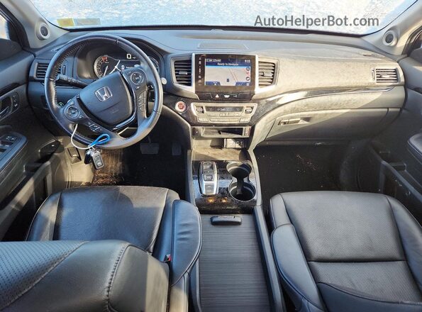 5FPYK3F72LB014594 2020 HONDA RIDGELINE Gray Widok deski rozdzielczej