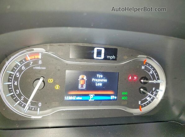 5FPYK3F73KB010598 2019 HONDA RIDGELINE Blue ხელსაწყოთა პანელის ხედი