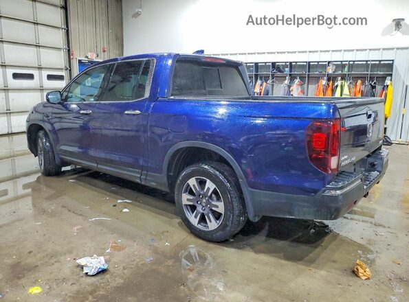 5FPYK3F73KB010598 2019 HONDA RIDGELINE Blue უკანა მარცხენა