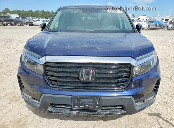 5FPYK3F76NB009532 2022 HONDA RIDGELINE Синий Вид спереди