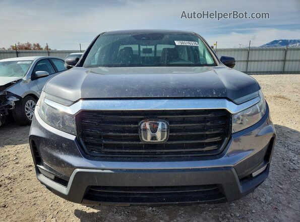 5FPYK3F76NB024239 2022 HONDA RIDGELINE Gray წინა ხედი