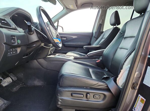 5FPYK3F76NB024239 2022 HONDA RIDGELINE Gray წინა სალონის ხედი